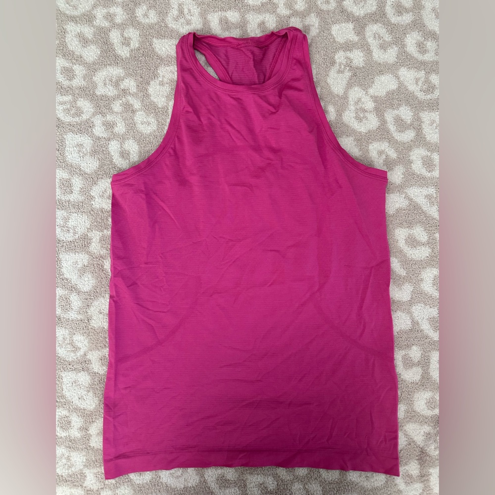 Lululemon Women's Sleeveless Pink Top size 10